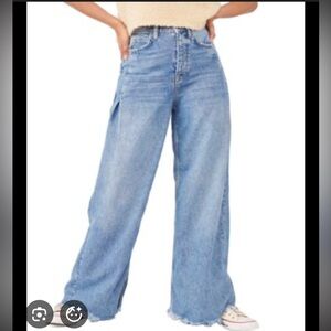 Free People Old West Slouchy Jean